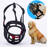 La museruola del cane impedisce di mordere, masticare e abbaiare, consente di bere e ansimare, dimensioni: 12,5 * 12,5 * 15,4 cm, Size: 12.5*12.5*15.4cm