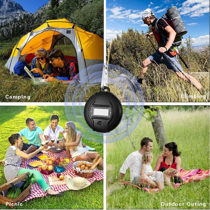 Repellente zanzare solare portatile Q3 a ultrasuoni