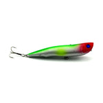 HENGJIA Esche da pesca artificiali Popper Esca da pesca bionica con ganci, Lunghezza: 10,5 cm, Consegna colore casuale, Length: 10.5 cm