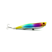 HENGJIA Esche da pesca artificiali Popper Esca da pesca bionica con ganci, Lunghezza: 10,5 cm, Consegna colore casuale, Length: 10.5 cm