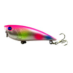 Esche da pesca artificiali Popper 7 cm con ganci