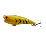 Esche da pesca artificiali Popper 7 cm con ganci