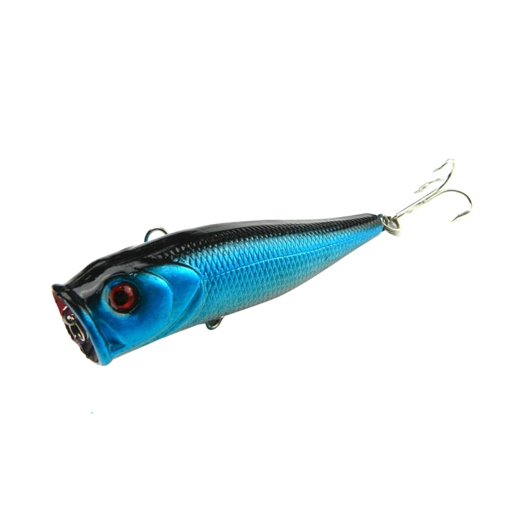 HENGJIA Esche da pesca artificiali in plastica Popper Esca da pesca bionica con ganci, Lunghezza: 9 cm, Consegna colore casuale, Length: 9 cm