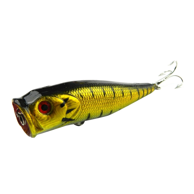 HENGJIA Esche da pesca artificiali in plastica Popper Esca da pesca bionica con ganci, Lunghezza: 9 cm, Consegna colore casuale, Length: 9 cm