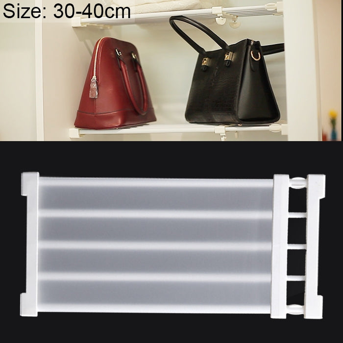 Armadietto con deflettore a strati, per armadio, scaffale, per dormitorio, armadio, pannello divisorio, larghezza: 24 cm, intervallo di allungamento: 30-40 cm, Stretch Range:30-40cm