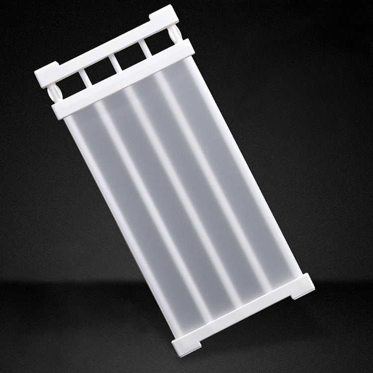 Armadietto con deflettore a strati, per armadio, scaffale, per dormitorio, armadio, pannello divisorio, larghezza: 24 cm, intervallo di estensione: 38-55 cm, Stretch Range:38-55cm