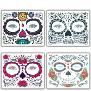 Adesivi per tatuaggi temporanei impermeabili per Halloween, dimensioni: 150 * 125 mm, consegna in stile casuale, 150*125mm