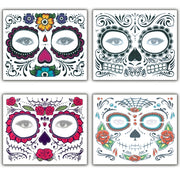 Adesivi per tatuaggi temporanei impermeabili per Halloween, dimensioni: 150 * 125 mm, consegna in stile casuale, 150*125mm