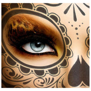 Adesivi per tatuaggi temporanei impermeabili per Halloween, dimensioni: 150 * 125 mm, consegna in stile casuale, 150*125mm