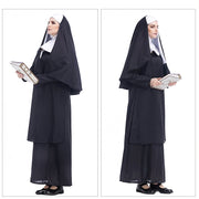 Costume Suora Missionaria Donna Halloween Taglie S-XL