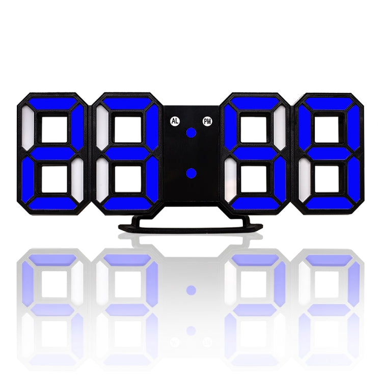Sveglia digitale da parete LED 3D con funzione snooze