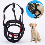 La museruola del cane impedisce di mordere, masticare e abbaiare, consente di bere e ansimare, dimensioni: 8,8 * 8,4 * 11 cm, Size: 8.8*8.4*11cm