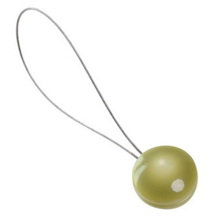 Corda per cravatta con fibbia per tenda con magnete in filo di acciaio in resina moda Cat Eye da 2 pezzi, Cat Eye Resin