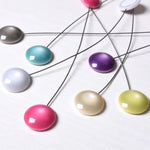 Corda per cravatta con fibbia per tenda con magnete in filo di acciaio in resina moda Cat Eye da 2 pezzi, Cat Eye Resin