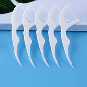 Fawnmum Filo interdentale di sicurezza ultrafine Filo per stuzzicadenti a tensione eccellente, 2 Packs / (180pcs)