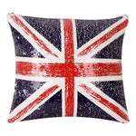 Federa per cuscino decorativa bandiera britannica 40x40 cm