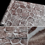 Carta da parati adesiva effetto pietra 3D 45x1000 cm
