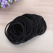 Elastici neri in carta per fatture, dollari, soldi, elastici elastici, 1 kg per sacchetto, Black