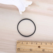 Elastici neri in carta per fatture, dollari, soldi, elastici elastici, 1 kg per sacchetto, Black