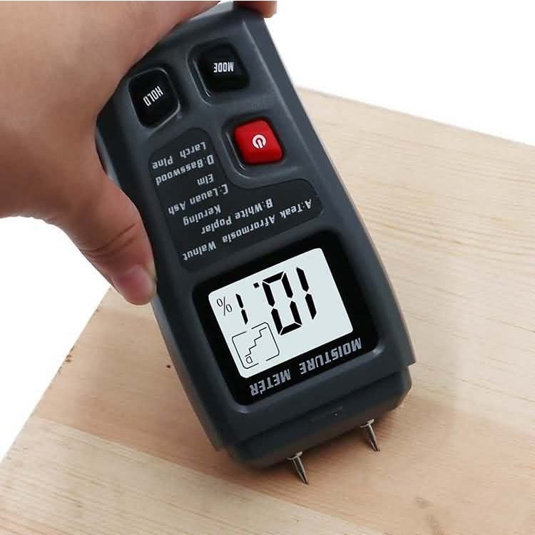 Tester umidità legno ricaricabile per pavimenti e cartone