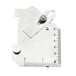 Righello multifunzione per ispezione saldatura in acciaio inox