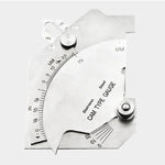 Righello multifunzione per ispezione saldatura in acciaio inox