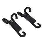 2 pezzi per giovane giocatore a forma di artiglio durevole gancio per sedile posteriore per auto gancio per borsa per bagagliaio gancio per bagagli per poggiatesta automatico, Car Seat Back Hook