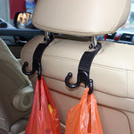 2 pezzi per giovane giocatore a forma di artiglio durevole gancio per sedile posteriore per auto gancio per borsa per bagagliaio gancio per bagagli per poggiatesta automatico, Car Seat Back Hook