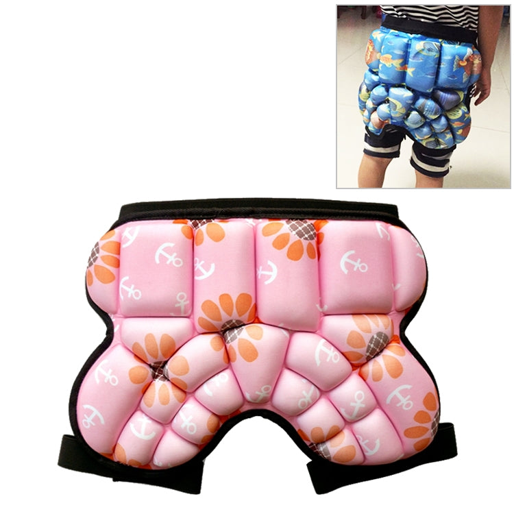 Pantaloni sportivi imbottiti per il pattinaggio a rotelle per bambini, sport all'aria aperta, Anti-fall Pants (Blue), Anti-fall Pants (Pink)