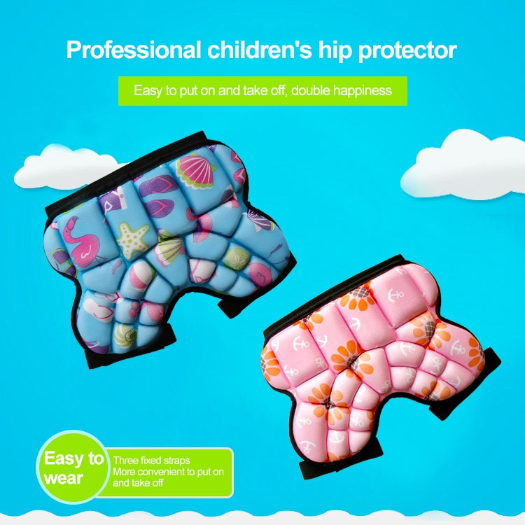 Pantaloni sportivi imbottiti per il pattinaggio a rotelle per bambini, sport all'aria aperta, Anti-fall Pants (Blue), Anti-fall Pants (Pink)