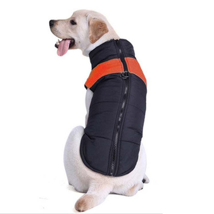 Tuta da sci con gilet in cotone per cani, taglia: 4XL, petto: 63 cm, lunghezza schiena: 55 cm, Size: 4XL