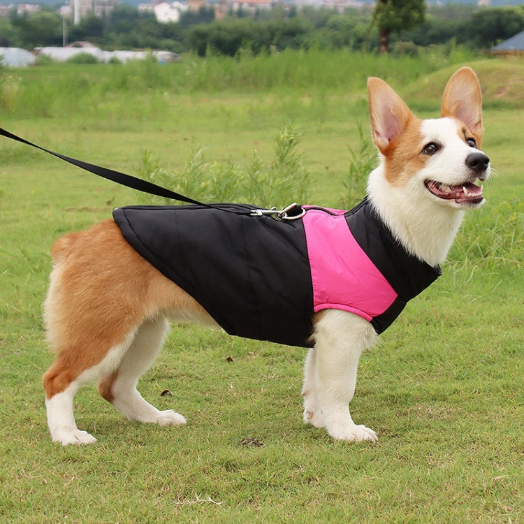 Tuta da sci con gilet in cotone per cani, taglia: 4XL, petto: 63 cm, lunghezza schiena: 55 cm, Size: 4XL