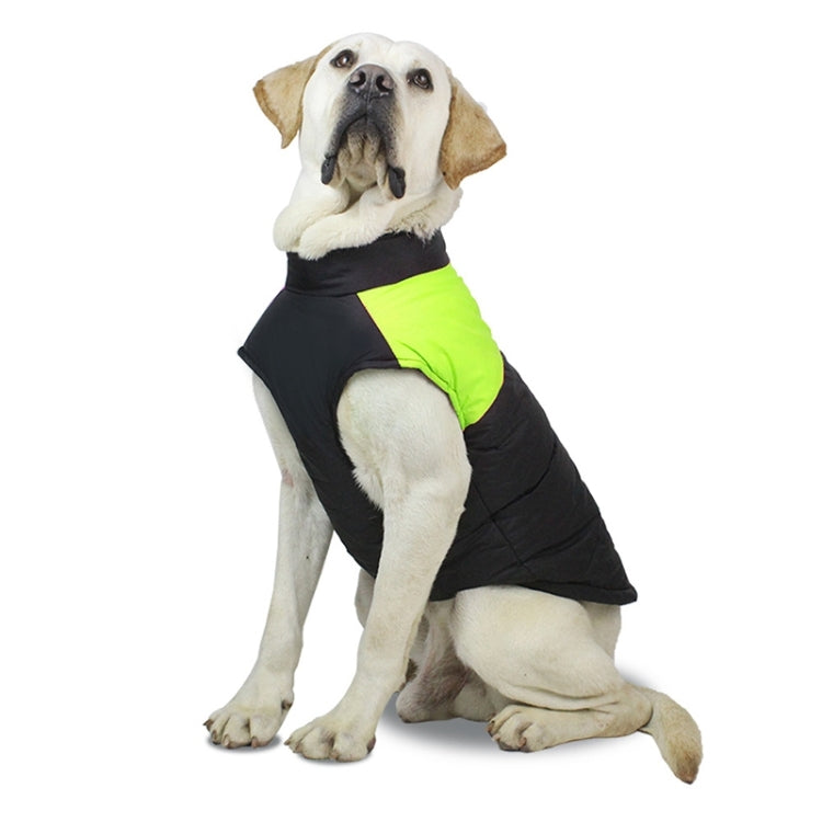 Tuta da sci con gilet in cotone per cani, taglia: 4XL, petto: 63 cm, lunghezza schiena: 55 cm, Size: 4XL