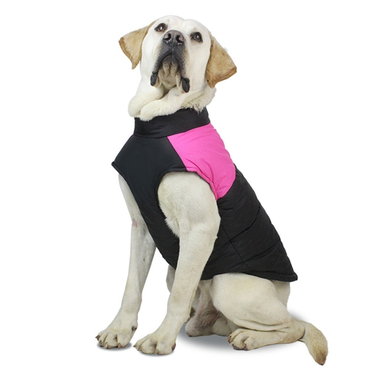 Tuta da sci con gilet in cotone per cani, taglia: L, petto: 46 cm, lunghezza schiena: 35 cm, Size: L