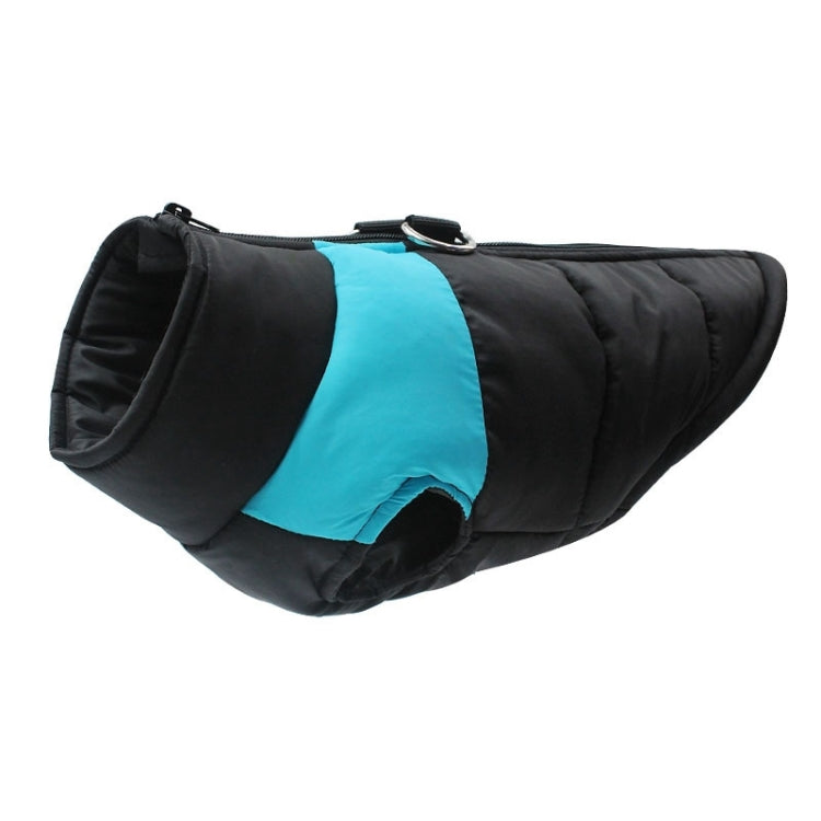 Tuta da sci con gilet in cotone per cani, taglia: S, petto: 38 cm, lunghezza schiena: 27 cm, Size: S