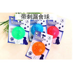 Giocattolo per denti resistenti al morso molare del cucciolo di Golden Retriever per perdite di cibo per animali domestici, diametro: 8 cm, consegna colore casuale, 8cm Puppy Molar Bite Ball