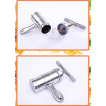 Macchina per pasta manuale in acciaio inox con 5 modelli