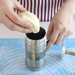 Macchina per pasta manuale in acciaio inox con 5 modelli