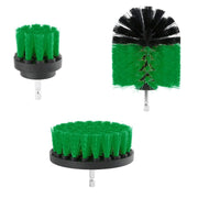 Kit 3 spazzole per pulizia cucina bagno per trapano elettrico, 3 in 1 (Green), 3 in 1 (Blue), 3 in 1 (Red), 3 in 1 (Yellow)