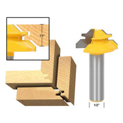 1/2 x 1-3/8 Gambo Lavorazione del legno 45 gradi di impegno Tenone Lama ad angolo retto Accessori Coltello Strumenti per la lavorazione del legno, 1/2 x 1-3/8