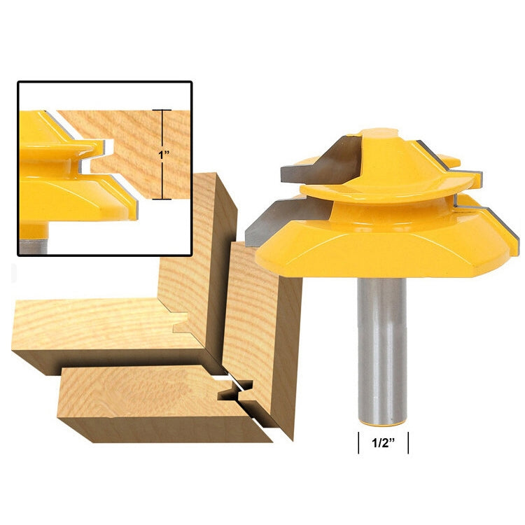 Lama tenone 45° per lavorazione legno 1/2 x 2-3/4