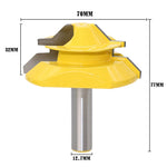 Lama tenone 45° per lavorazione legno 1/2 x 2-3/4