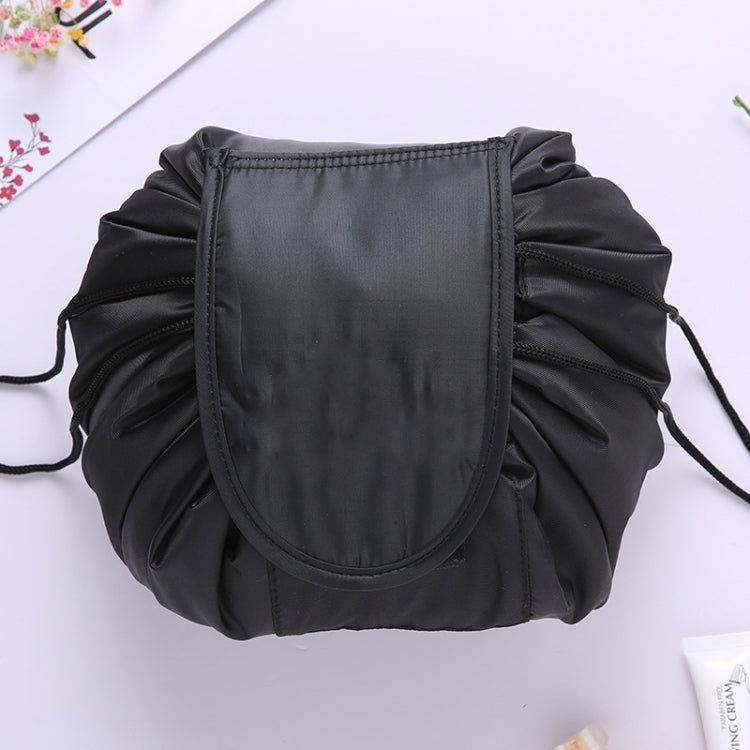 Borsa da viaggio con coulisse di grande volume Borsa per riporre articoli cosmetici, Black, Pink, Light Grey, Light Pink, Mint Green, Navy Blue, Red