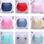 Borsa da viaggio con coulisse per cosmetici 25x20x1 cm