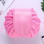 Borsa da viaggio con coulisse per cosmetici 25x20x1 cm