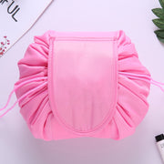 Borsa da viaggio con coulisse di grande volume Borsa per riporre articoli cosmetici, Black, Pink, Light Grey, Light Pink, Mint Green, Navy Blue, Red