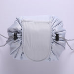 Borsa da viaggio con coulisse per cosmetici 25x20x1 cm