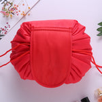 Borsa da viaggio con coulisse per cosmetici 25x20x1 cm