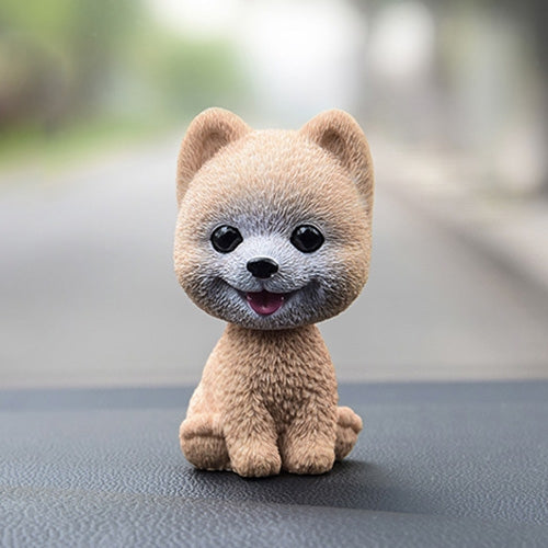Scuotendo la testa Ornamenti per auto per cani Resine Adorabili regali di Capodanno per cani cartoni animati con nastro biadesivo, Pomeranian Cartoon Dog, Inu Cartoon Dog, Bulldog Cartoon Dog, Husky Dog Cartoon Dog, Corgi Dog Cartoon Dog               ...