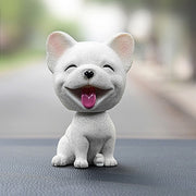 Scuotendo la testa Ornamenti per auto per cani Resine Adorabili regali di Capodanno per cani cartoni animati con nastro biadesivo, Pomeranian Cartoon Dog, Inu Cartoon Dog, Bulldog Cartoon Dog, Husky Dog Cartoon Dog, Corgi Dog Cartoon Dog               ...